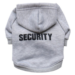 Security - Warm Cotton Dog Hoodie - WoofExpert