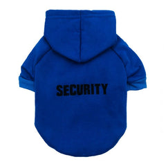 Security - Warm Cotton Dog Hoodie - WoofExpert