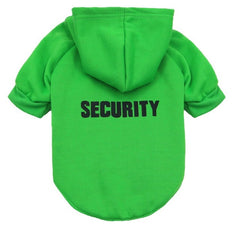 Security - Warm Cotton Dog Hoodie - WoofExpert