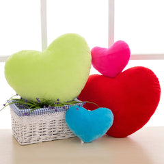 Soft Plush Heart Pillow - 12in - WoofExpert