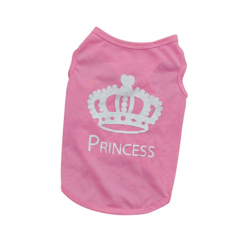 Princess - Summer Cotton Dog T-shirt - WoofExpert