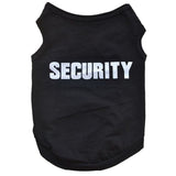 Security - Summer Cotton Dog T-shirt