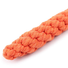 Carrot Chewing Toy - Rope Knotted, 9in. - WoofExpert