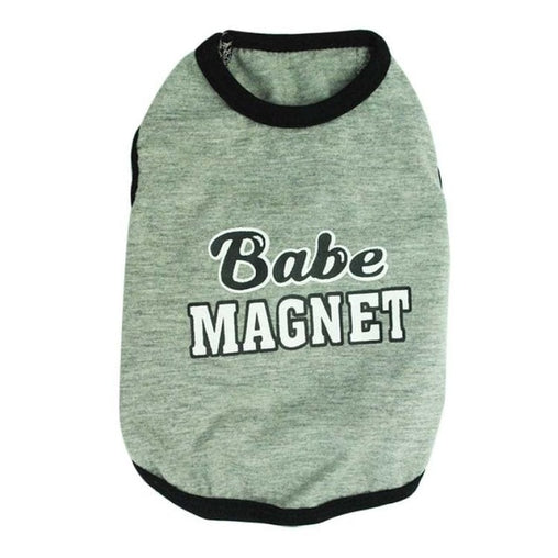 Babe Magnet - Summer Cotton Dog T-shirt - WoofExpert