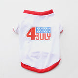 4th July - Summer Cotton Dog T-shirt