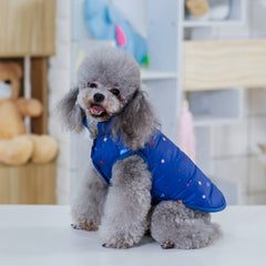 Quilted Padded Dog Jacket - Universe - WoofExpert